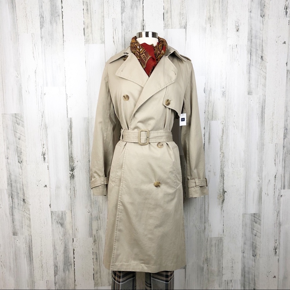 GAP CLASSIC TRENCH COAT NWT